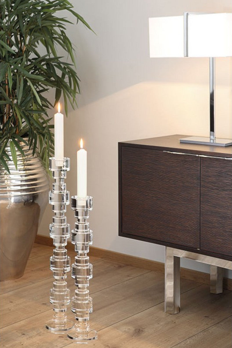 Fink SCALA Kerzenleuchter Kristallglas 58cm Lifestyle