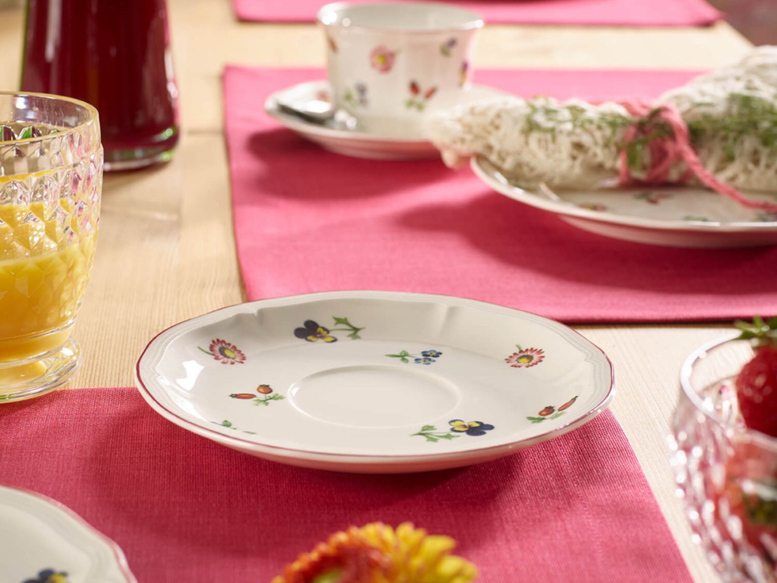 Villeroy & Boch Petite Fleur Frühstücksuntertasse 17cm Set6 - Produktbild 5