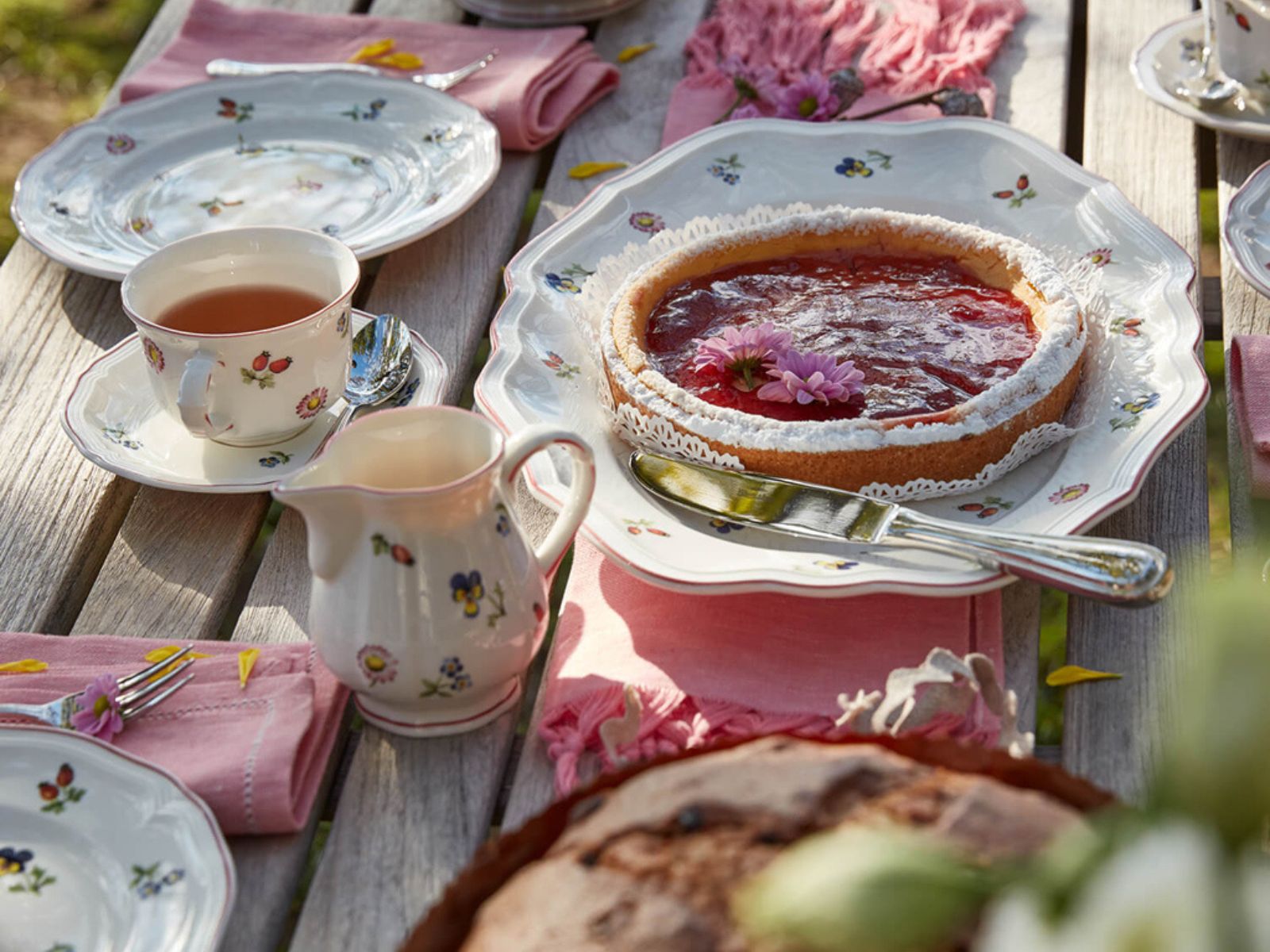 Villeroy & Boch Petite Fleur Frühstücksuntertasse 17cm Set6 - Produktbild 6