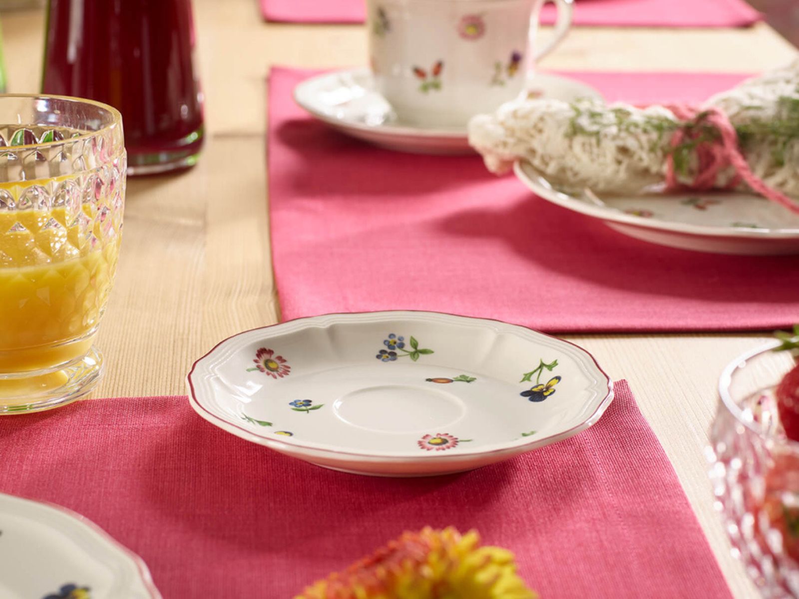Villeroy & Boch Petite Fleur Kaffee-/Teeuntertasse 15cm Set6 - Produktbild 5