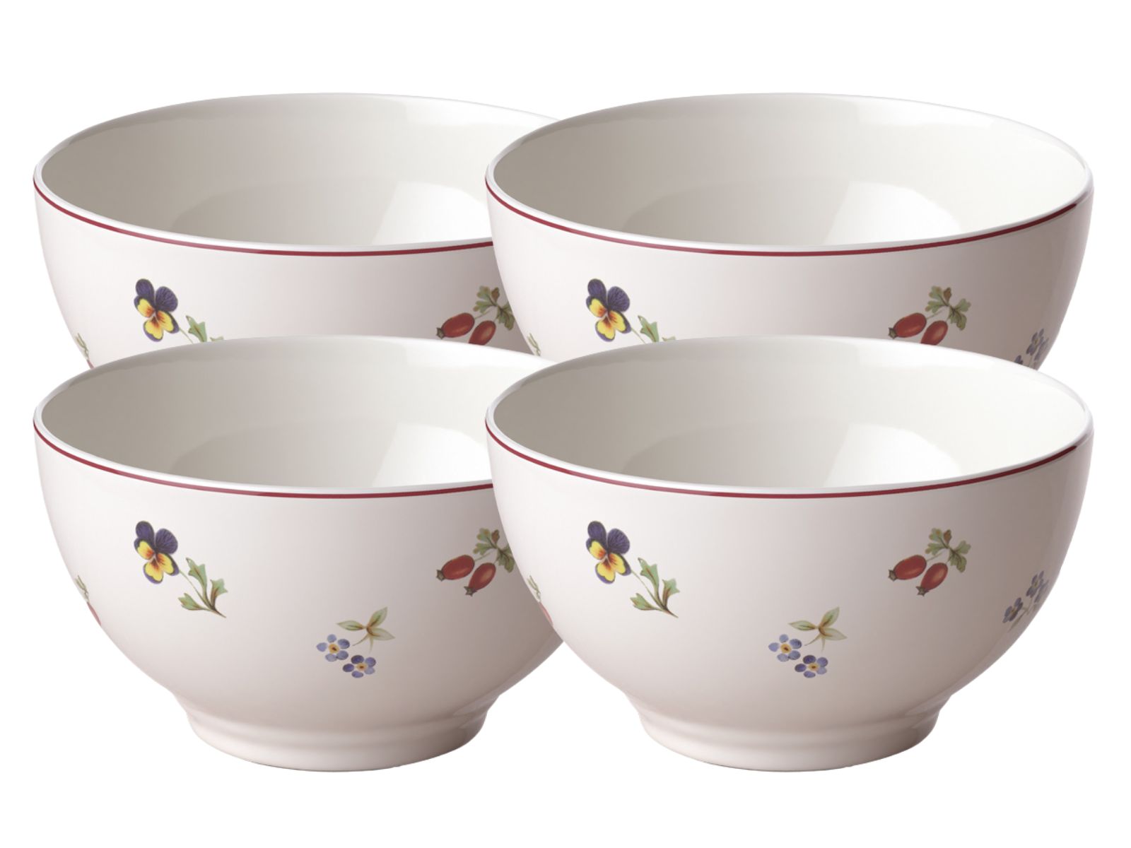 Villeroy & Boch Petite Fleur Bol 0,47l Set4