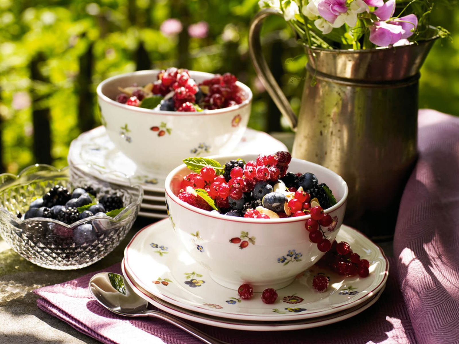 Villeroy & Boch Petite Fleur Bol 0,47l Set4 - Produktbild 4