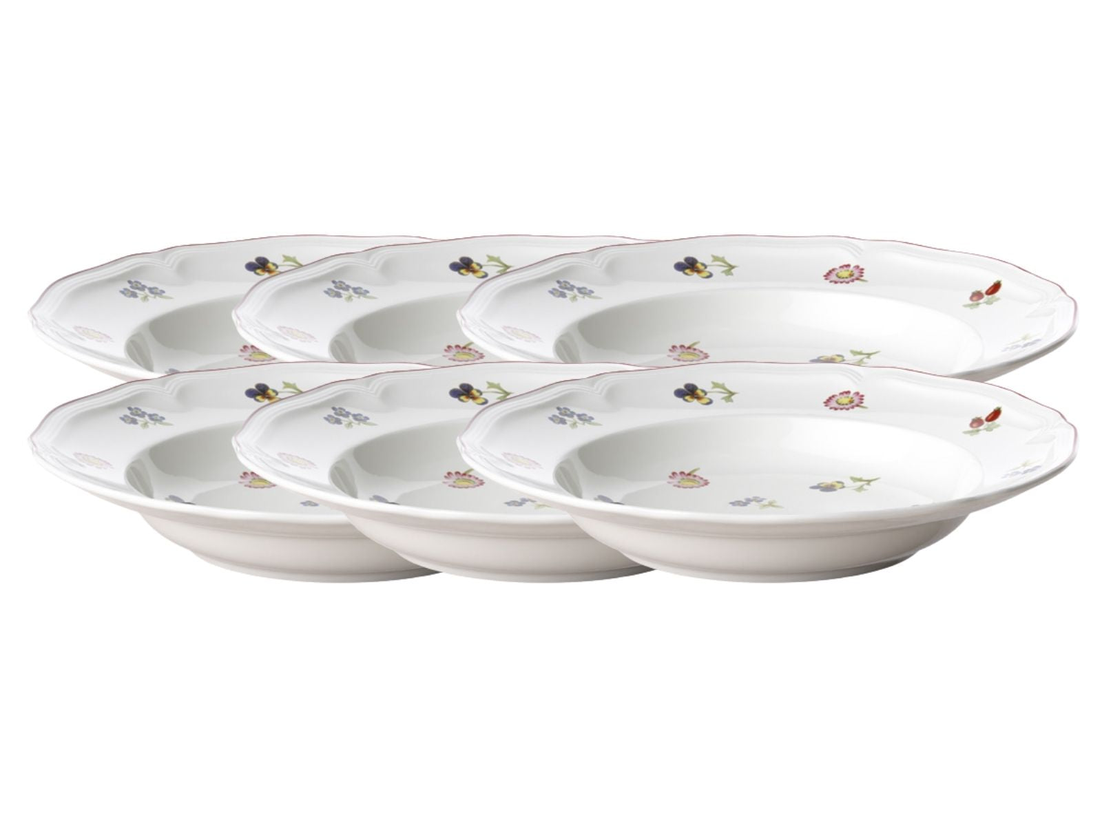 Villeroy & Boch Petite Fleur Suppenteller 23cm Set6 - Produktbild 3