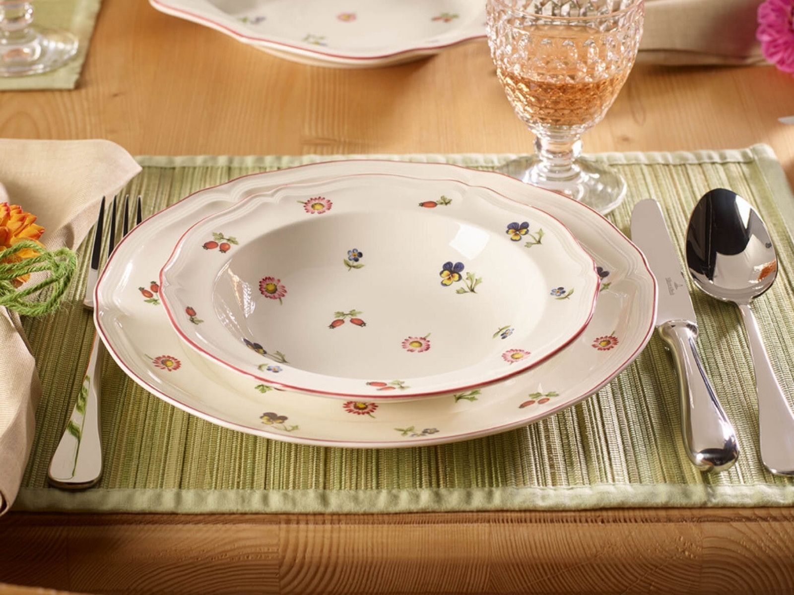 Villeroy & Boch Petite Fleur Suppenteller 23cm Set6 - Produktbild 5