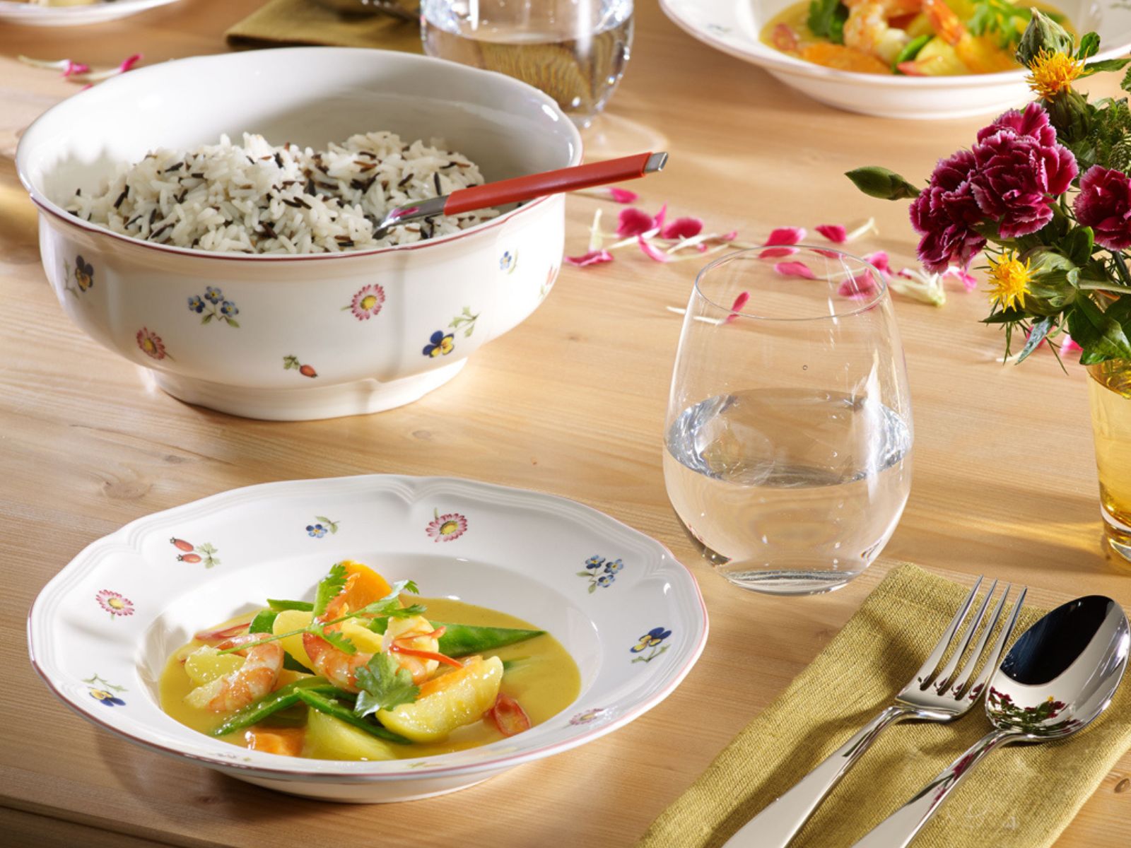 Villeroy & Boch Petite Fleur Salatschale 20cm Set6 - Produktbild 6
