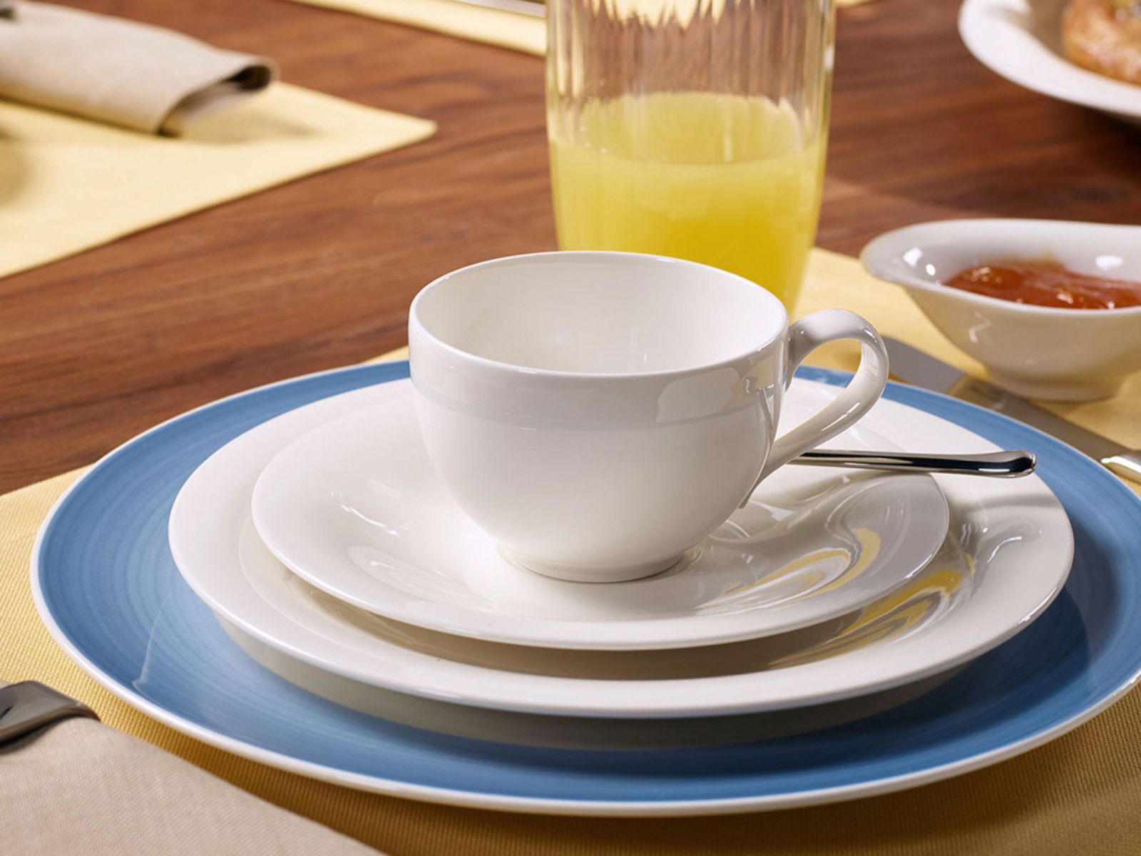 Villeroy & Boch New Cottage Basic Tee-/Kaffeeuntertasse 16cm Set6 - Produktbild 2
