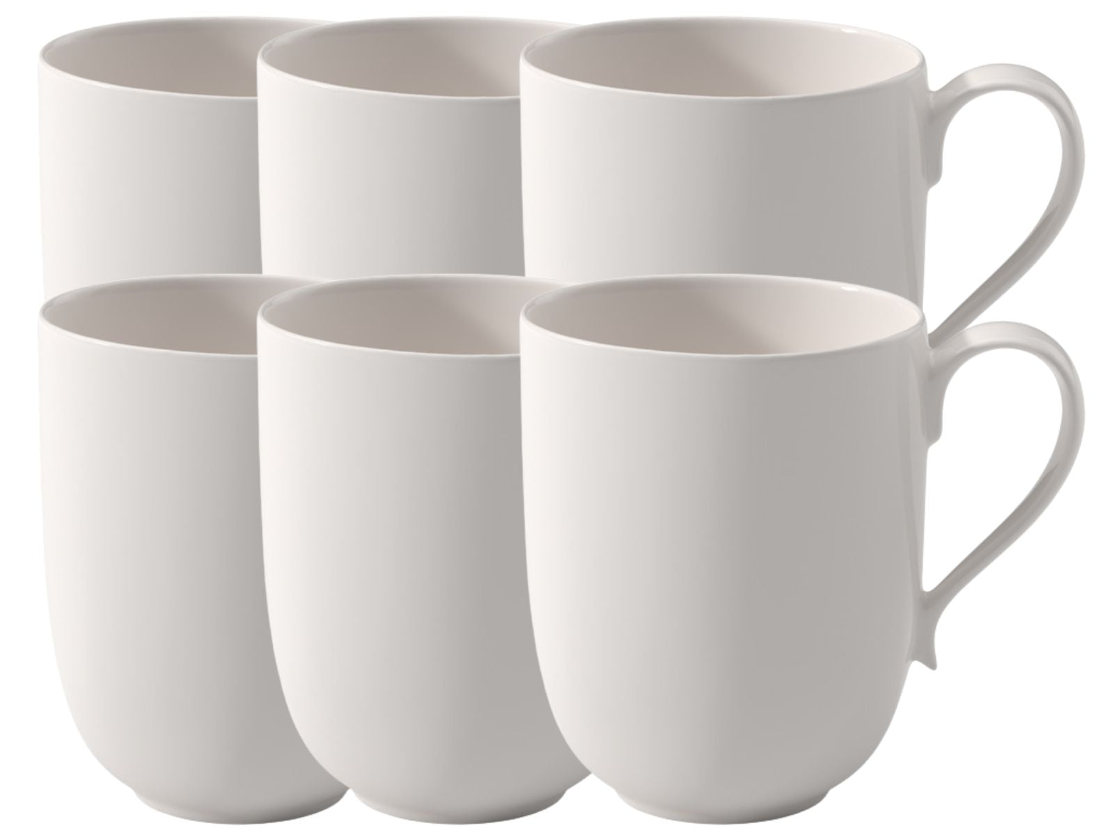 Villeroy & Boch New Cottage Basic Latte Macchiato Becher 0,37l Set6