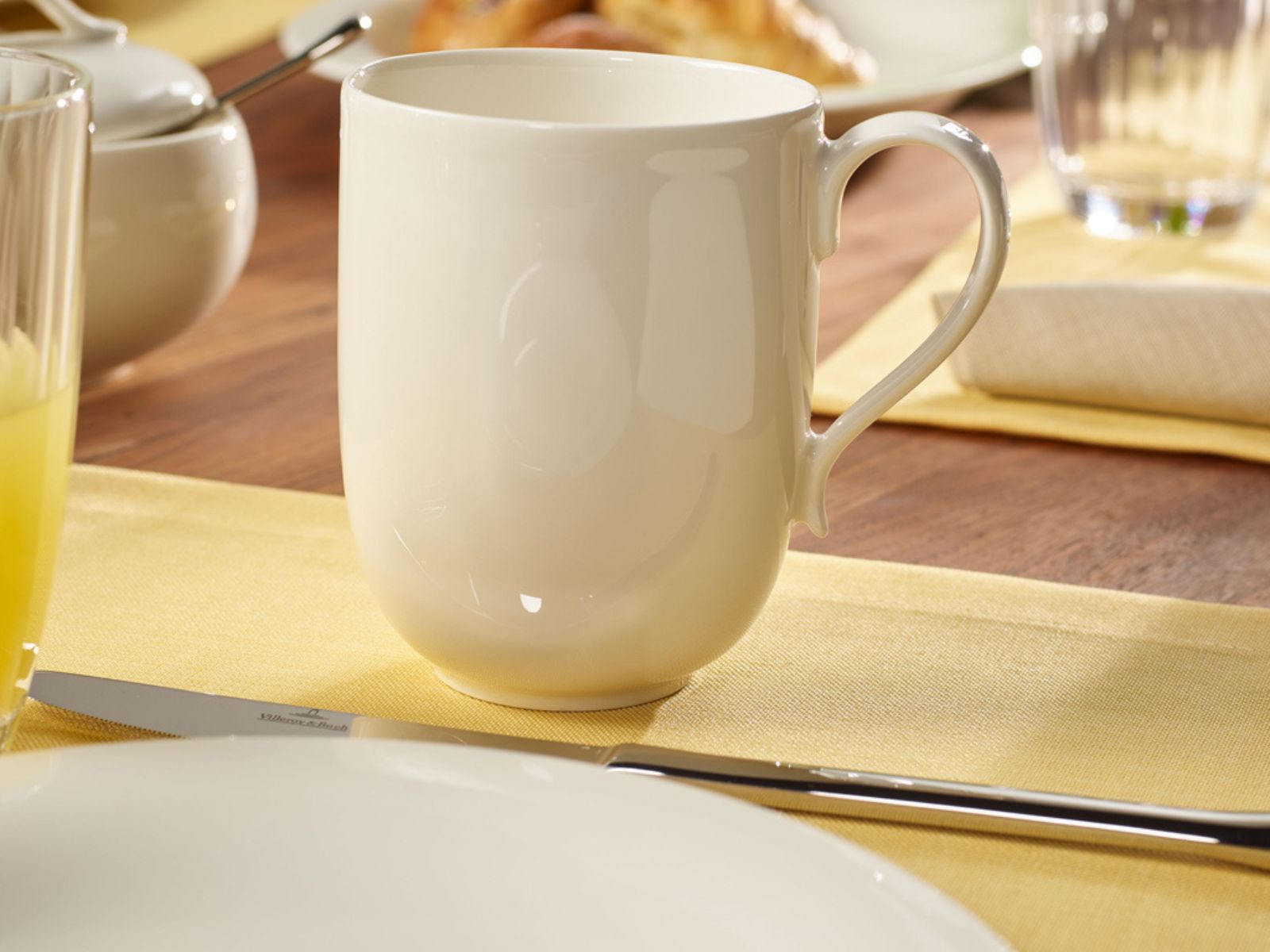 Villeroy & Boch New Cottage Basic Latte Macchiato Becher 0,37l Set6 - Produktbild 2