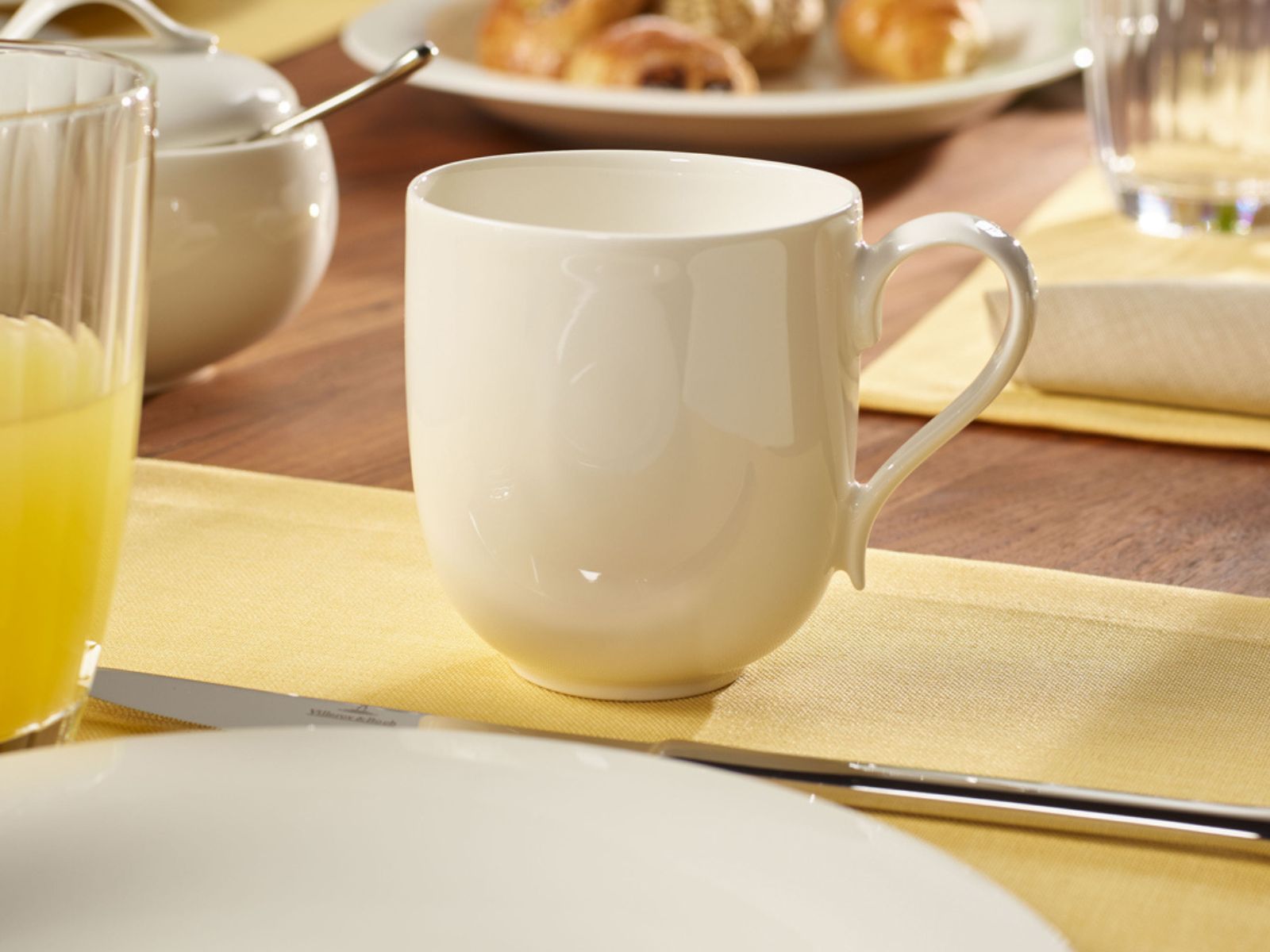 Villeroy & Boch New Cottage Basic Becher mit Henkel 0,26l Set6 - Produktbild 2