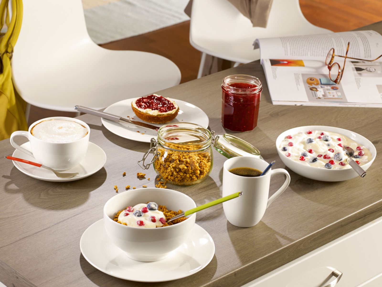 Villeroy & Boch For Me Frühstücksuntertasse 18cm Set6 - Produktbild 3