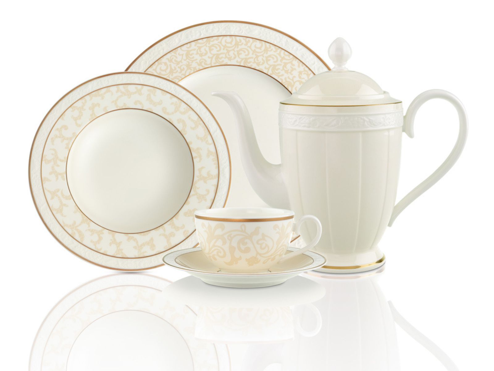 Villeroy & Boch Ivoire Kaffee-/Teeobertasse 0,12l Set6 - Produktbild 2