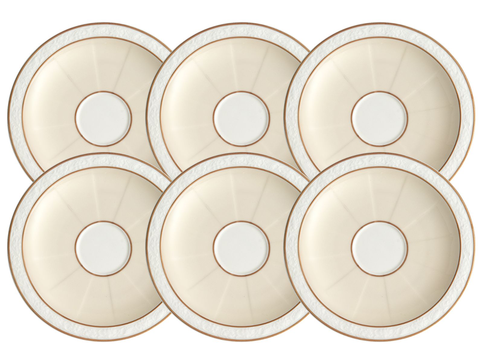 Villeroy & Boch Ivoire Mokka-/Espressountertasse 13cm Set6 - Produktbild 1