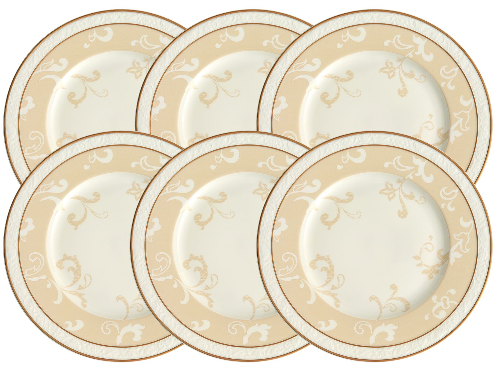 Villeroy & Boch Ivoire Frühstücksteller 22cm Set6 - Produktbild 1