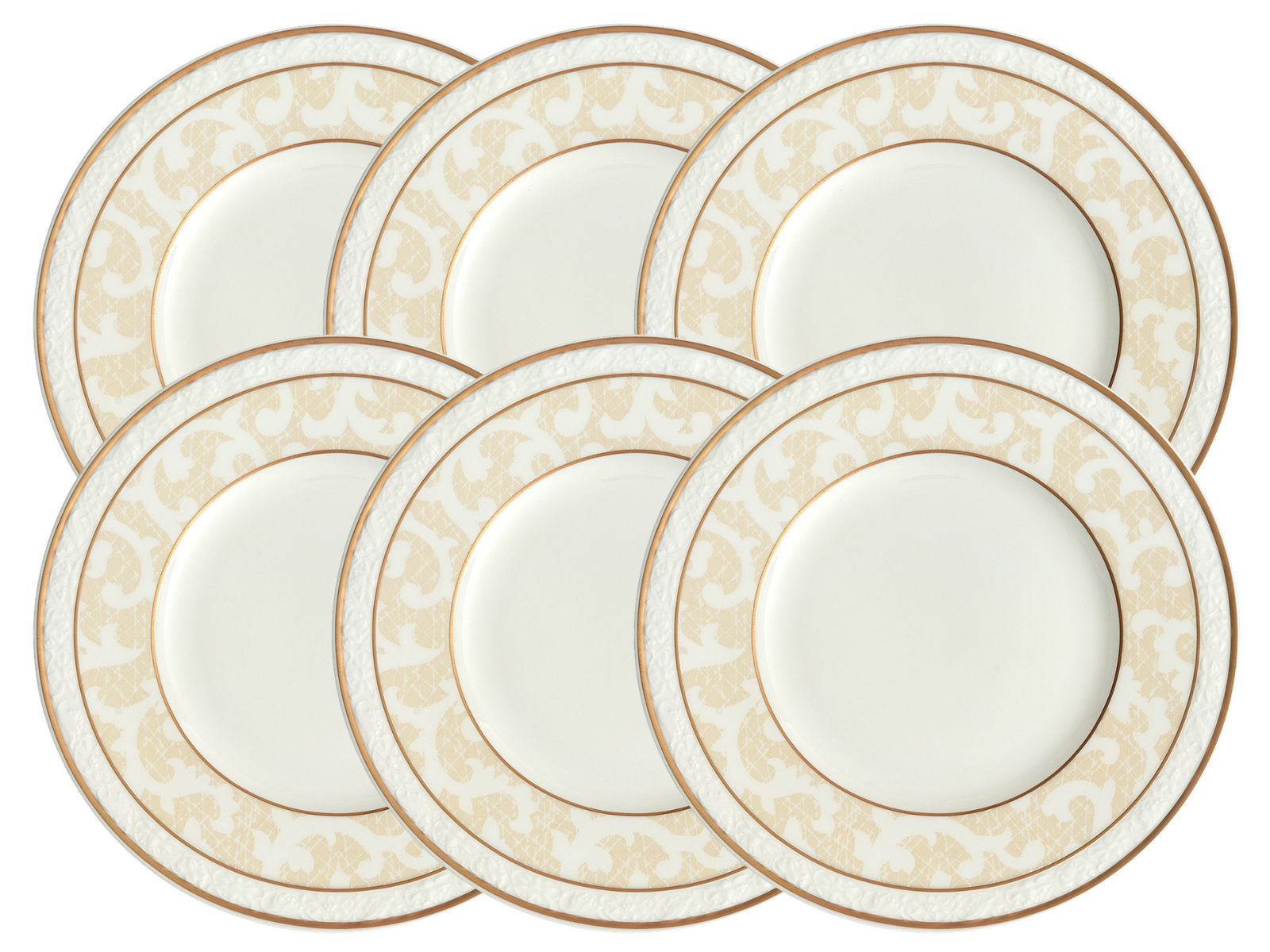 Villeroy & Boch Ivoire Brotteller 18cm Set6 - Produktbild 1