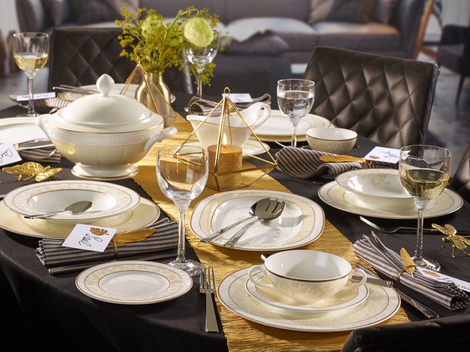 Villeroy & Boch Ivoire Suppenteller 24cm Set6 - Produktbild 3