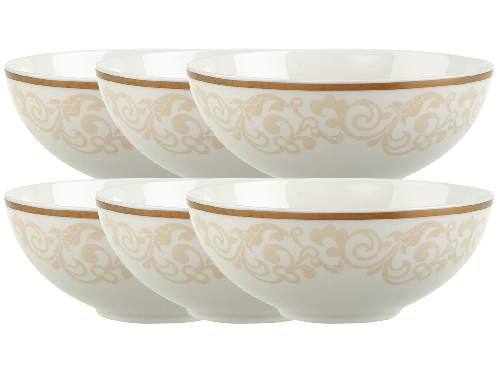 Villeroy & Boch Ivoire Dessertschale 13cm Set6
