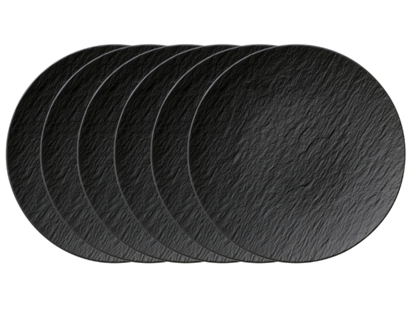 Villeroy & Boch Manufacture Rock Universalteller Coupe 25 cm Set6 Freisteller