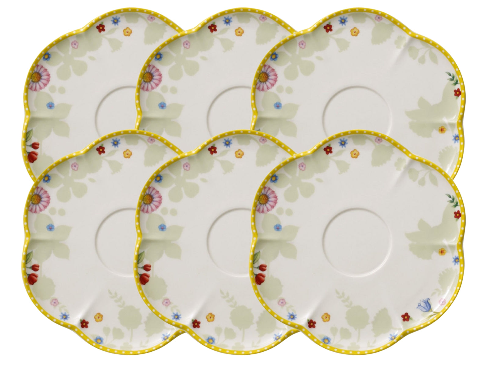 Villeroy & Boch Spring Awakening Kaffee-/Teeuntertasse 17cm Set6 Freisteller 1