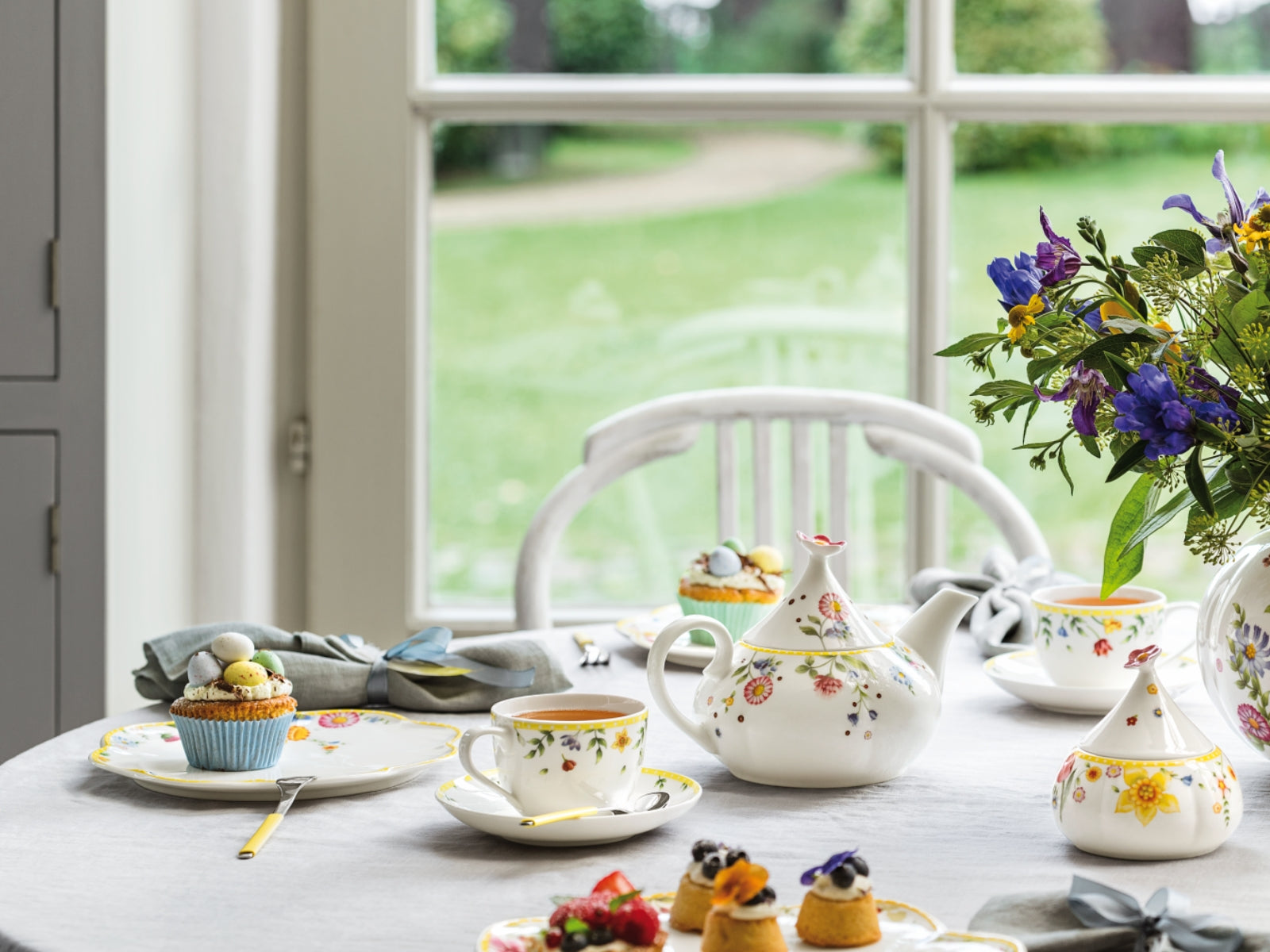 Villeroy & Boch Spring Awakening Kaffee-/Teeuntertasse 17cm Set6 Lifestyle 4