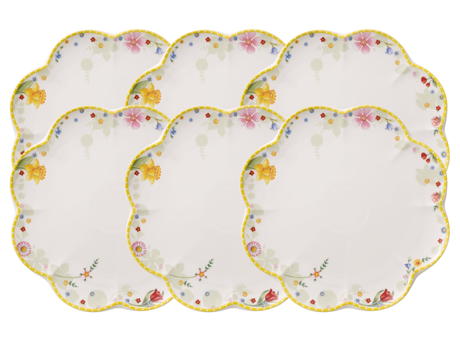 Villeroy & Boch Spring Awakening Speiseteller 27cm Set6 Freisteller 1