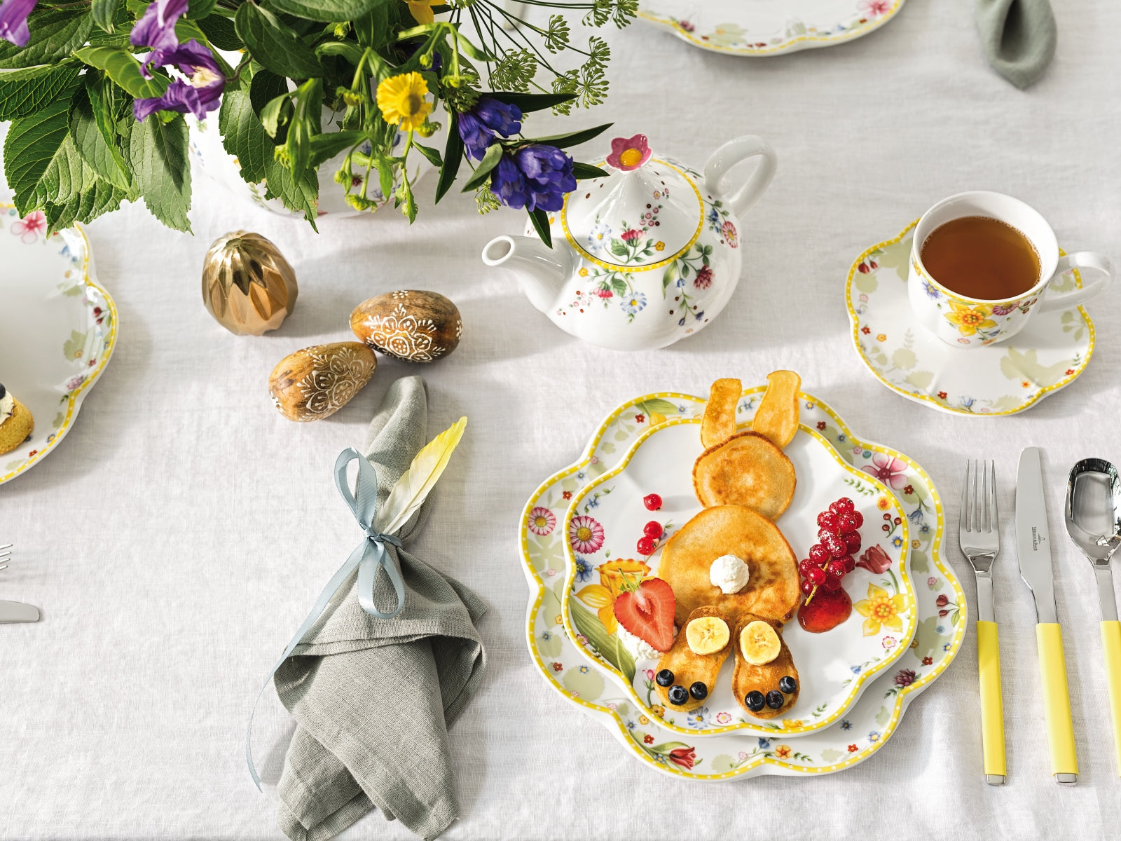 Villeroy & Boch Spring Awakening Speiseteller 27cm Set6 Lifestyle 3