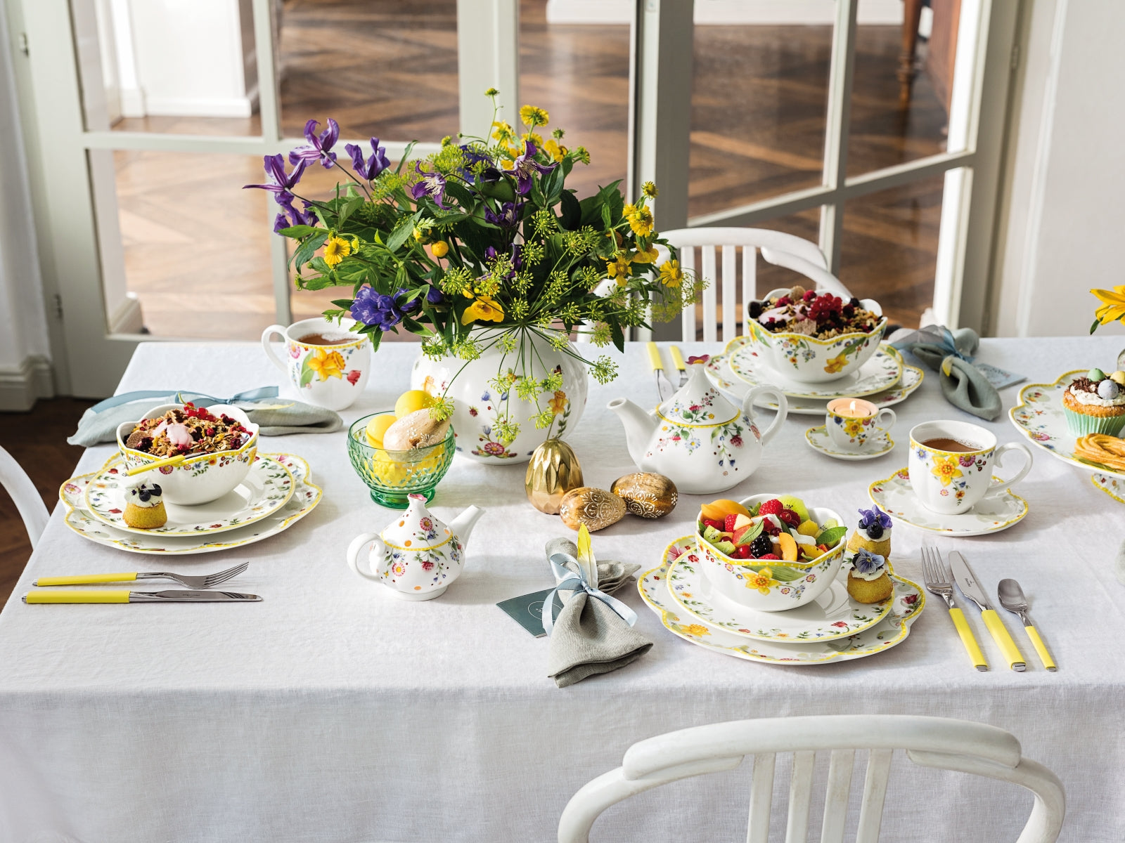 Villeroy & Boch Spring Awakening Henkelbecher 0,4l Set6 Lifestyle 1