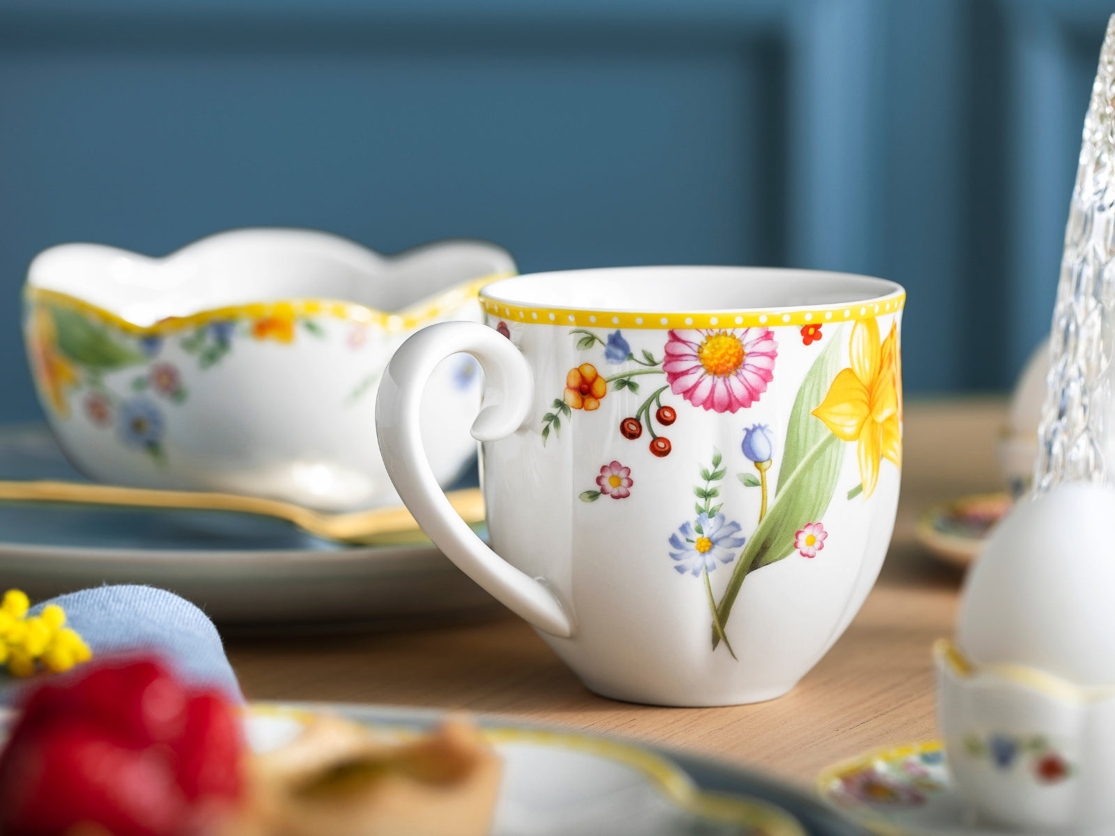 Villeroy & Boch Spring Awakening Henkelbecher 0,4l Set6 Lifestyle 4