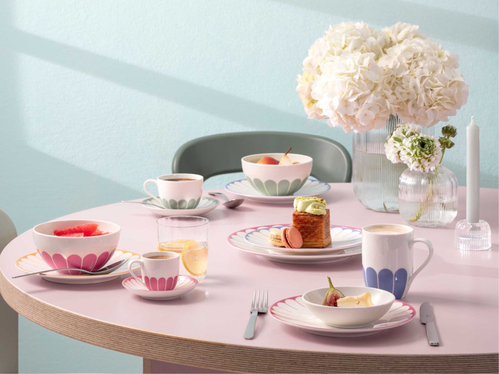 Villeroy & Boch Fleur vert Kaffee-Untertasse 15cm Set6 - Produktbild 3
