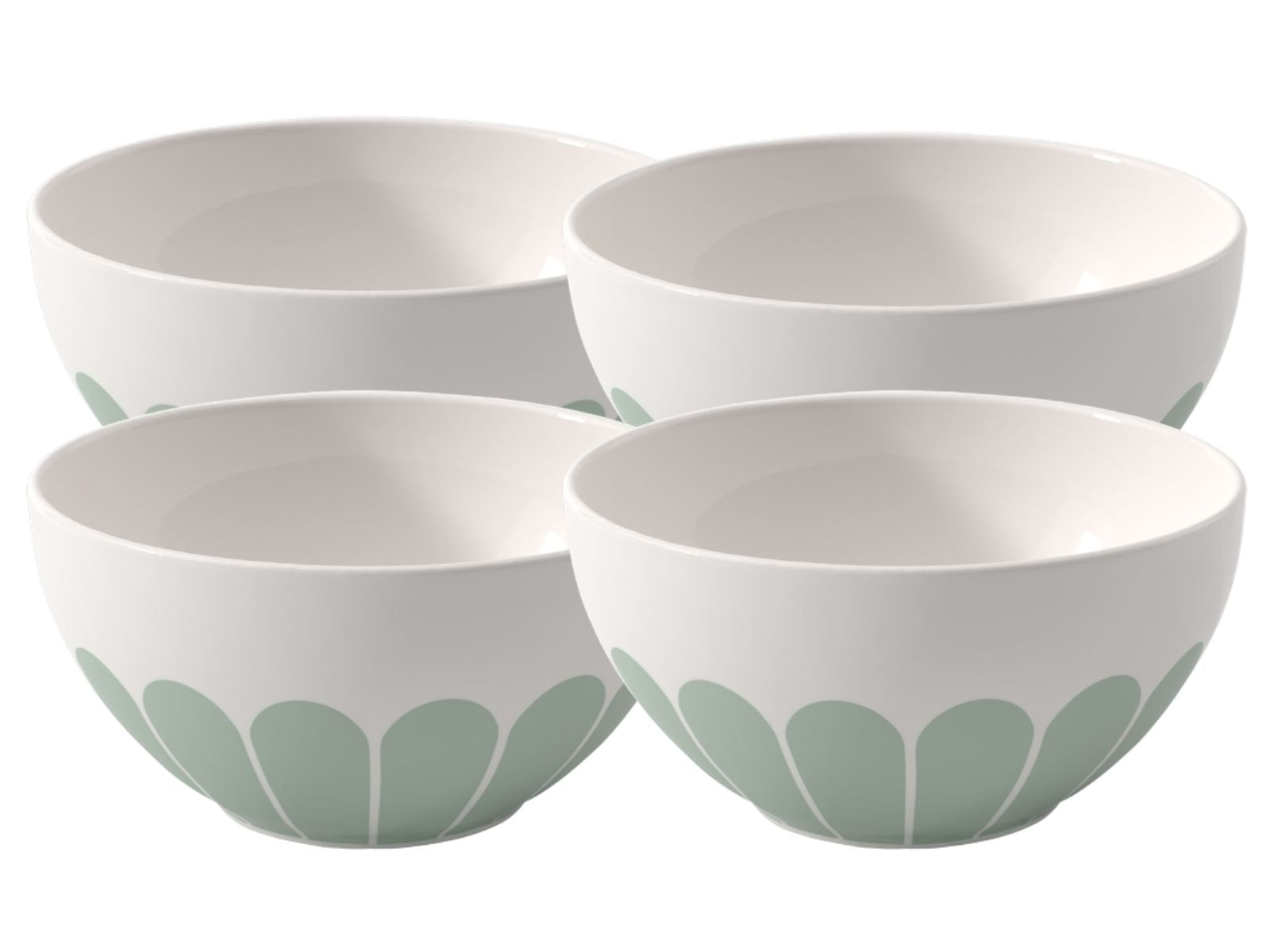 Villeroy & Boch Fleur vert Müslischale 14cm Set4