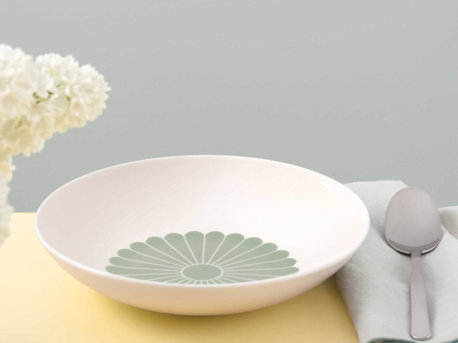 Villeroy & Boch Fleur vert Pastaschale 24cm Set6 - Produktbild 5
