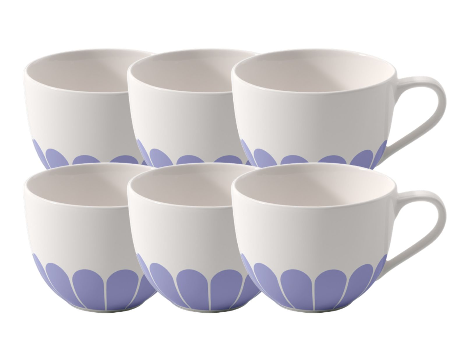 Villeroy & Boch Fleur bleu Kaffeetasse 0,16l Set6