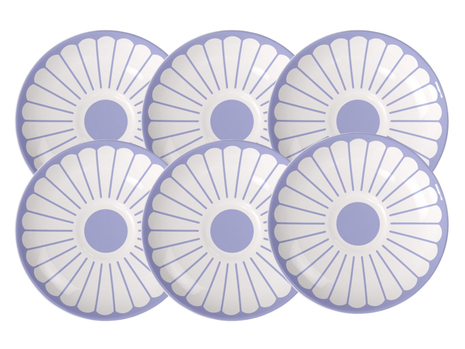 Villeroy & Boch Fleur bleu Espresso-Untertasse 11,5cm Set6 - Produktbild 1