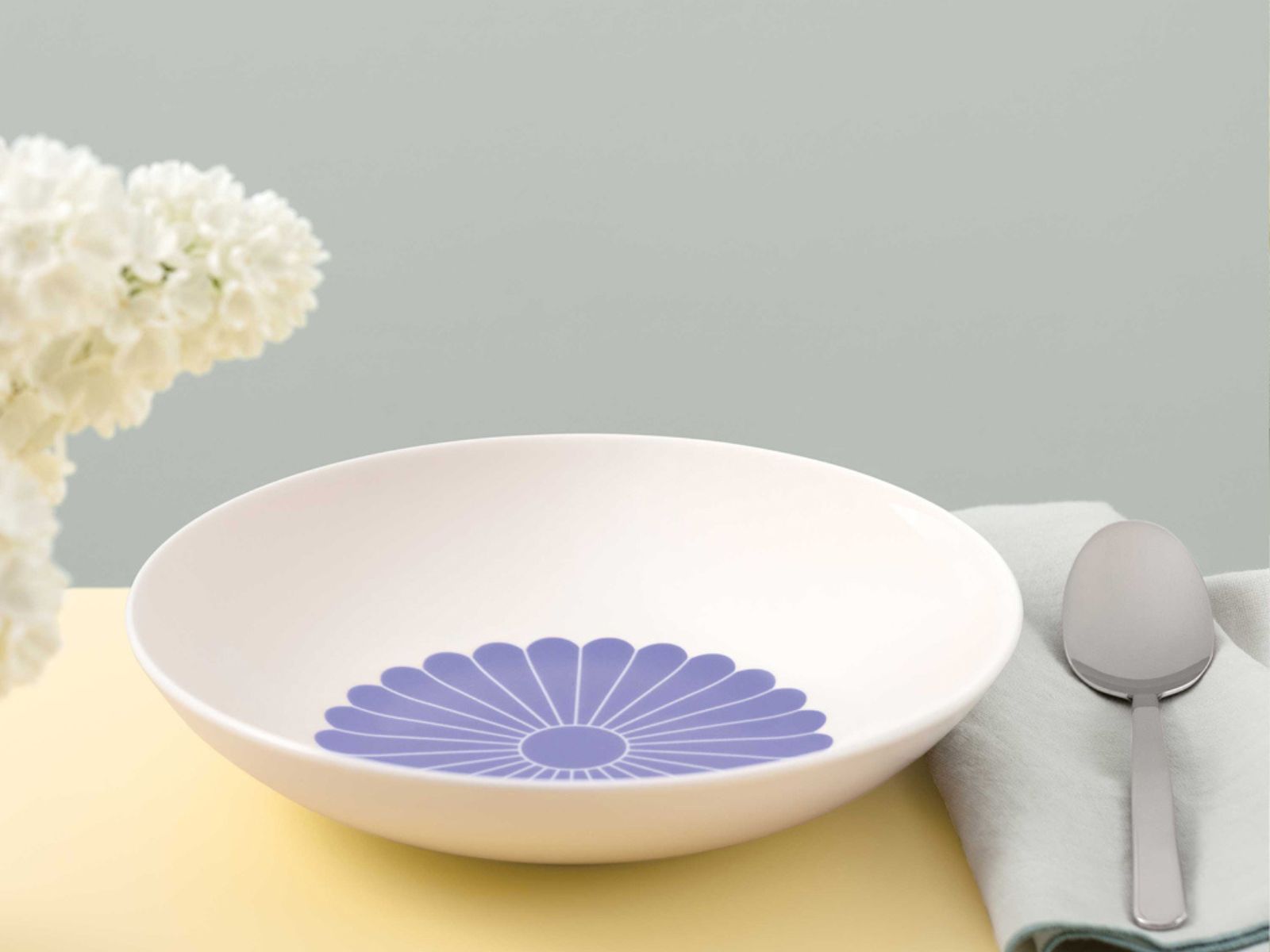 Villeroy & Boch Fleur bleu Pastaschale 24cm Set6 - Produktbild 5