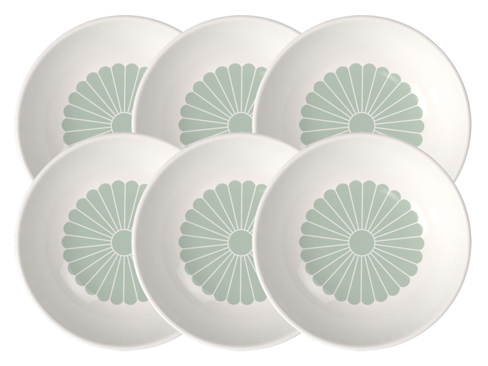 Villeroy & Boch Fleur vert Dessertschale 13,5cm Set6