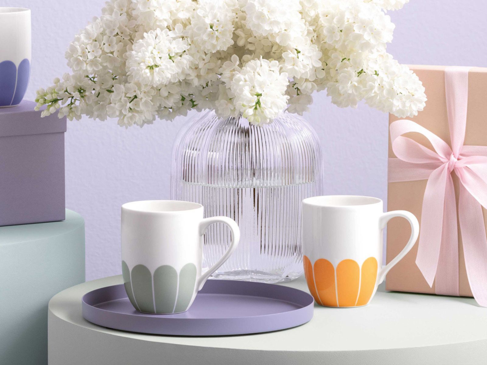 Villeroy & Boch Fleur vert Henkelbecher 0,29l Set6 - Produktbild 4