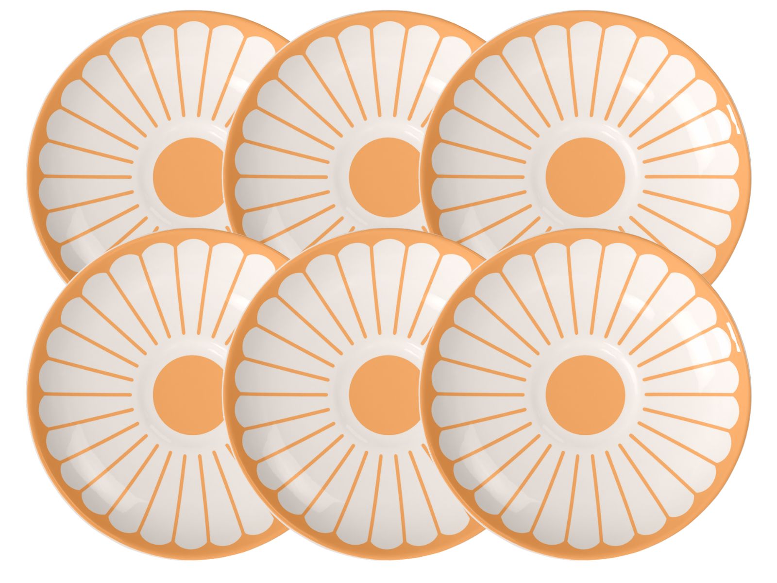 Villeroy & Boch Fleur soleil Espresso-Untertasse 11,5cm Set6