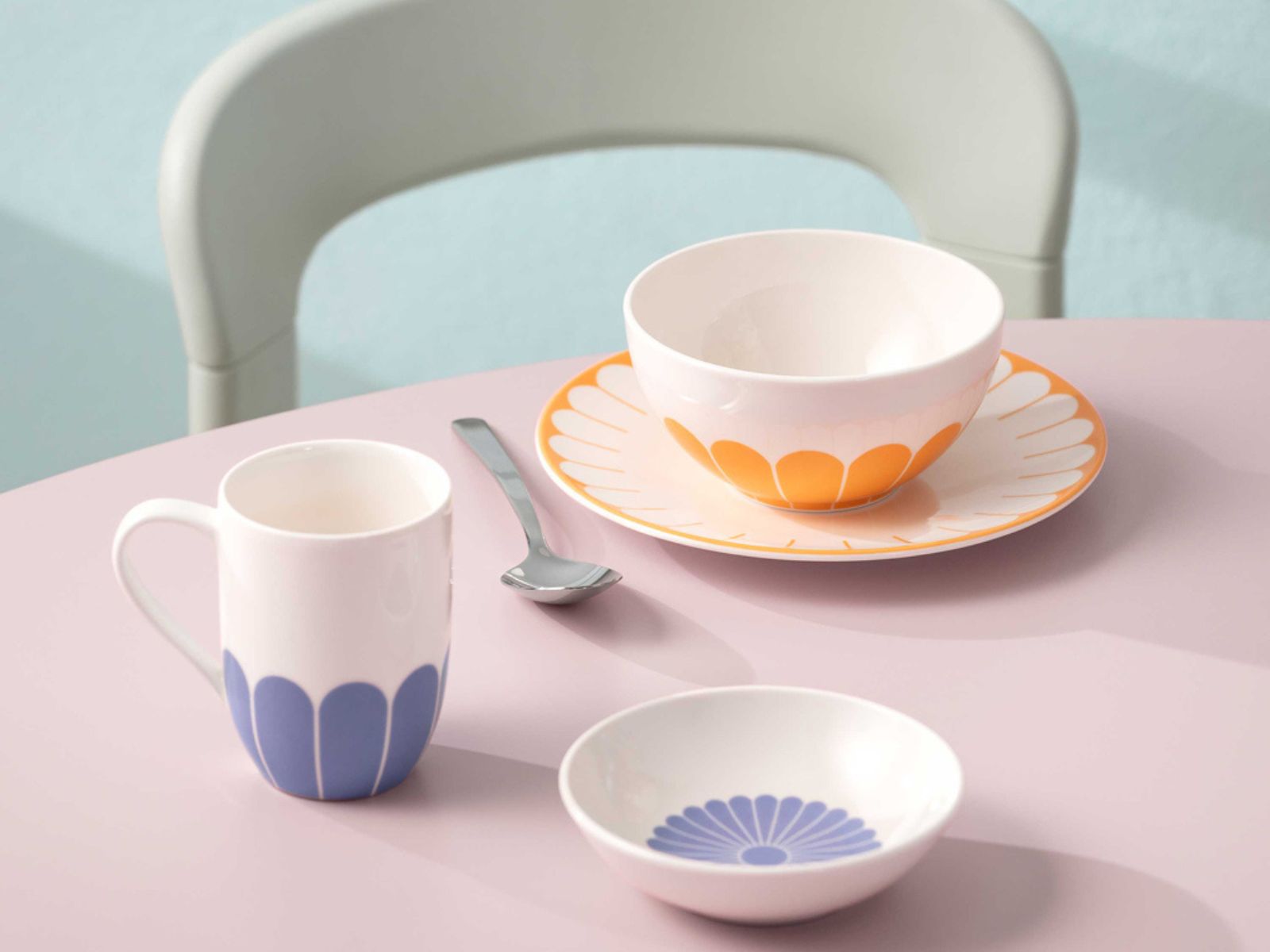 Villeroy & Boch Fleur soleil Müslischale 14cm Set4 - Produktbild 5