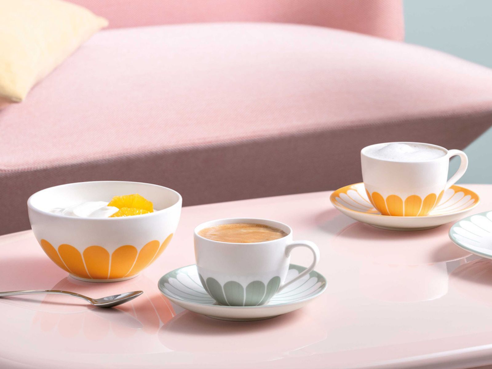 Villeroy & Boch Fleur soleil Müslischale 14cm Set4 - Produktbild 6
