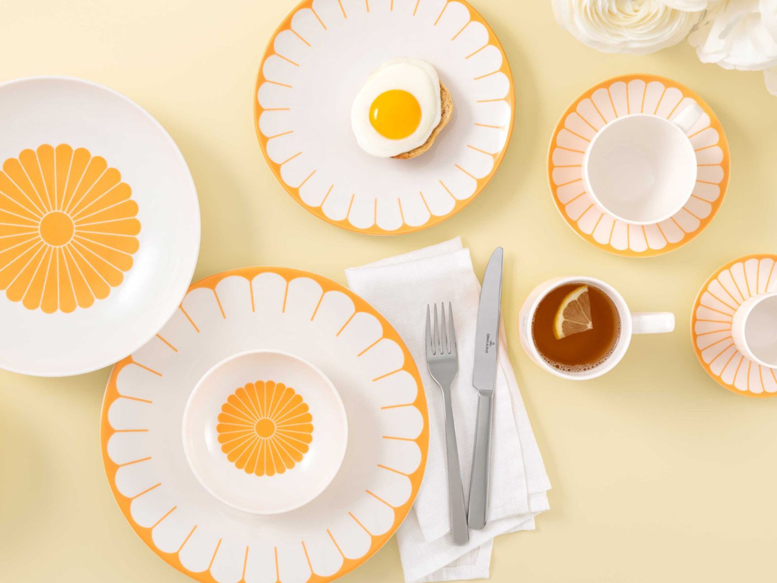 Villeroy & Boch Fleur soleil Müslischale 14cm Set4 - Produktbild 7