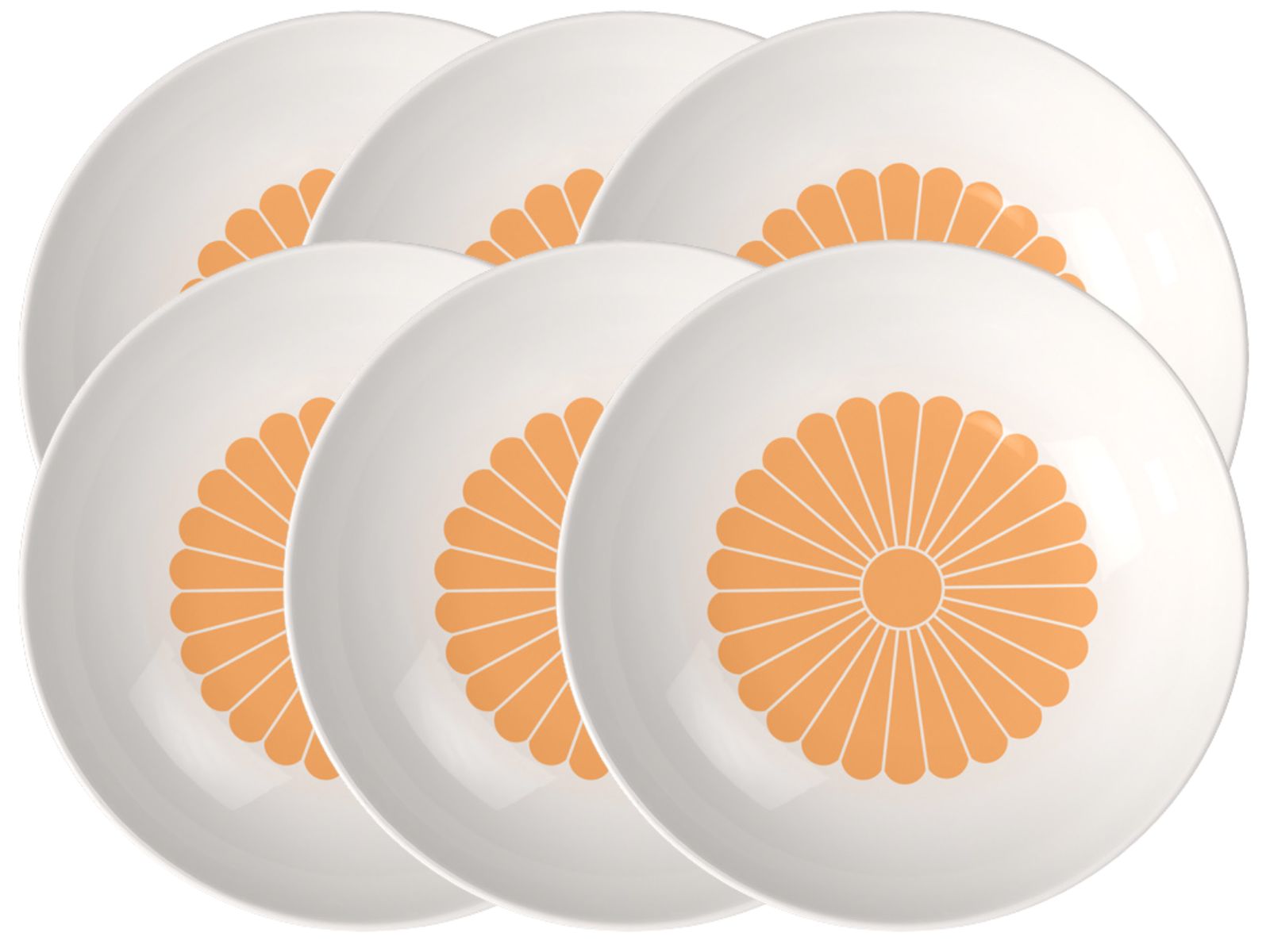 Villeroy & Boch Fleur soleil Pastaschale 24cm Set6 - Produktbild 1