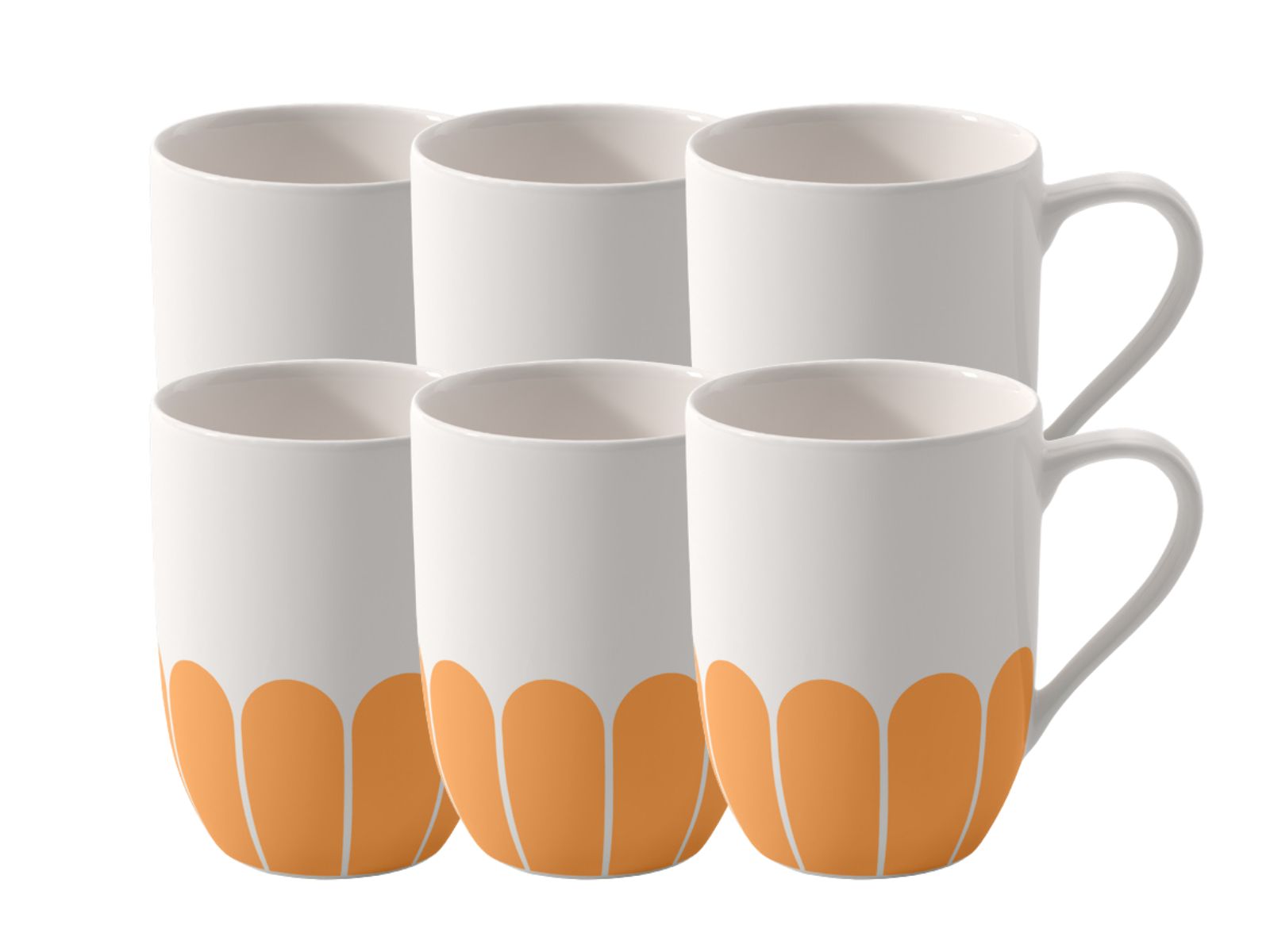 Villeroy & Boch Fleur soleil Henkelbecher 0,29l Set6 - Produktbild 1