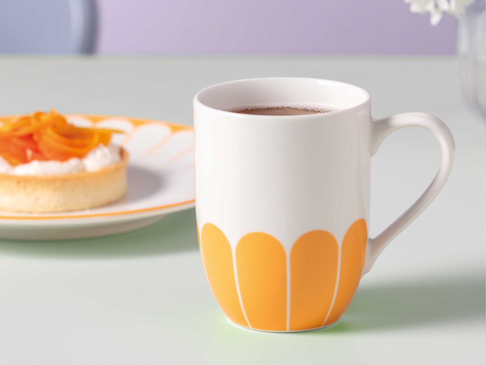 Villeroy & Boch Fleur soleil Henkelbecher 0,29l Set6 - Produktbild 3