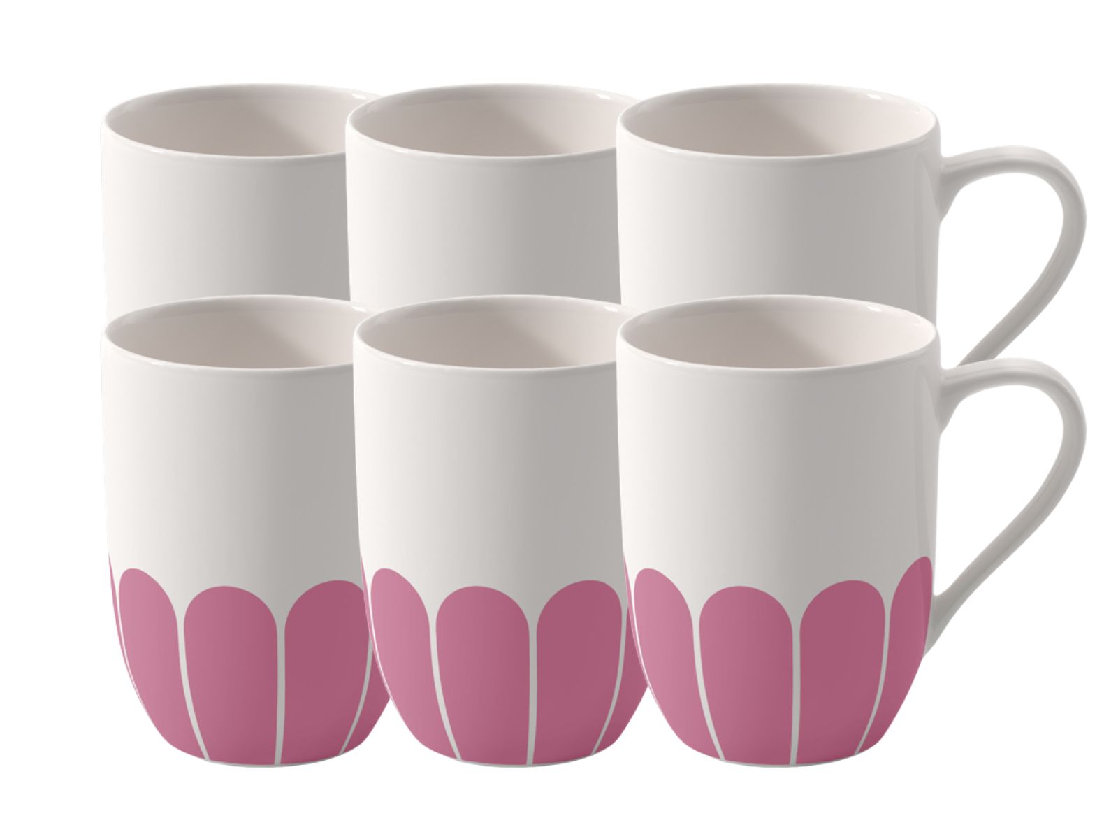 Villeroy & Boch Fleur cassis Henkelbecher 0,29l Set6 - Produktbild 1