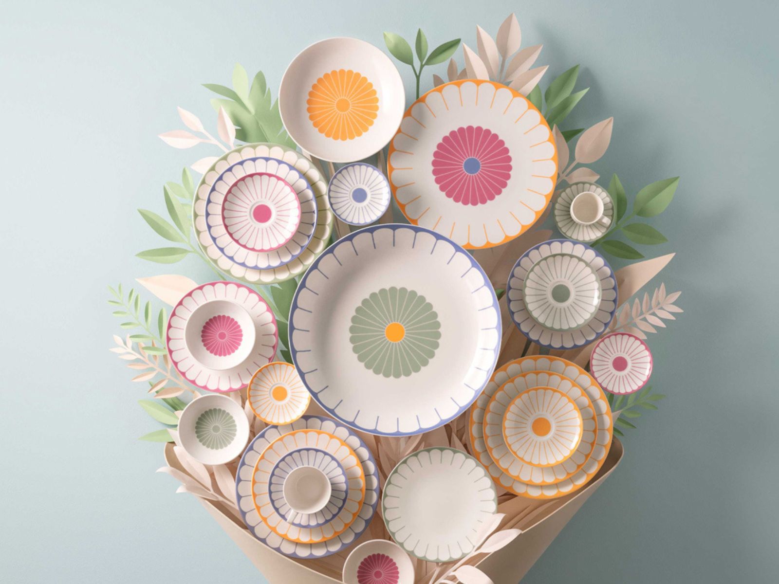 Villeroy & Boch Fleur cassis Henkelbecher 0,29l Set6 - Produktbild 6