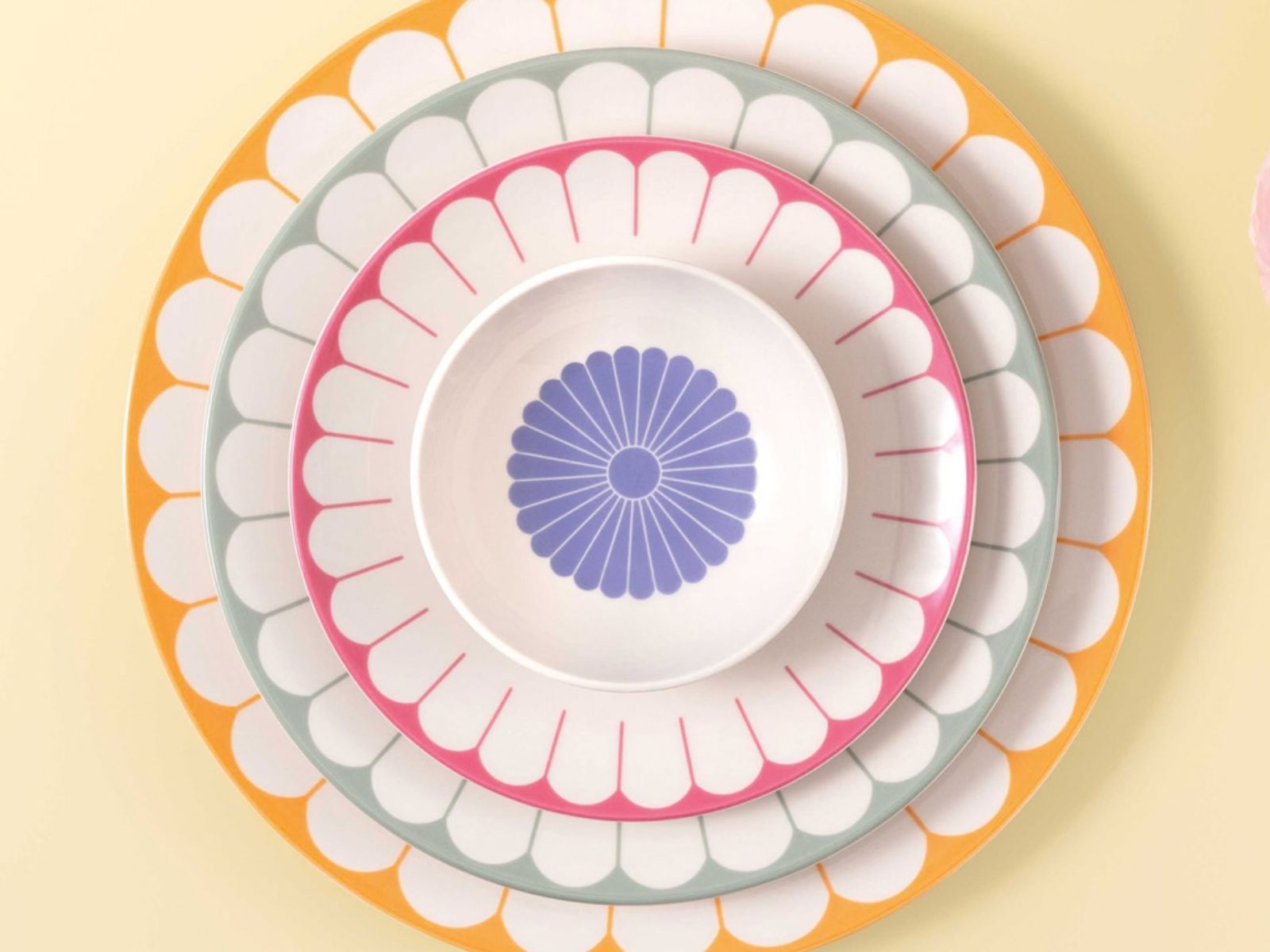 Villeroy & Boch Fleur couleur Servierteller 32cm Set6 - Produktbild 4
