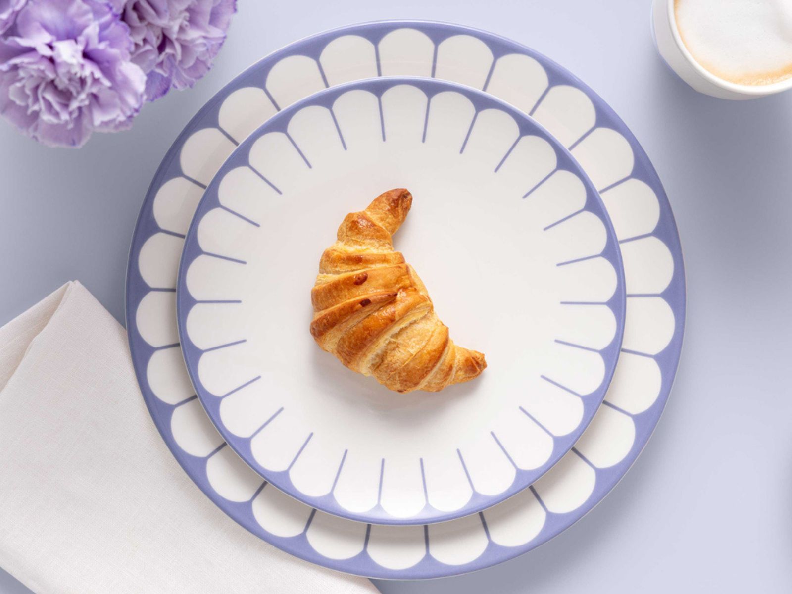 Villeroy & Boch Fleur bleu Speiseteller 26,5cm Set6 - Produktbild 3