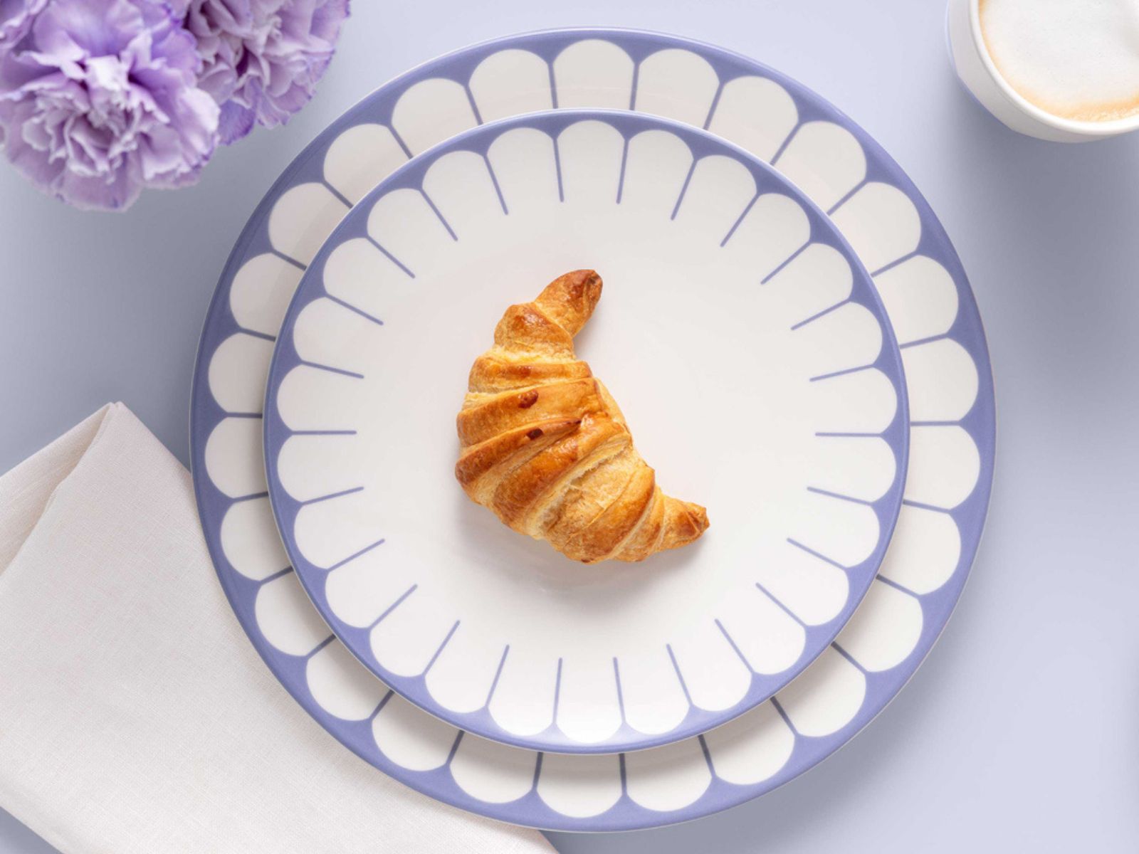Villeroy & Boch Fleur bleu Frühstücks/Dessertteller 21cm Set6 - Produktbild 3