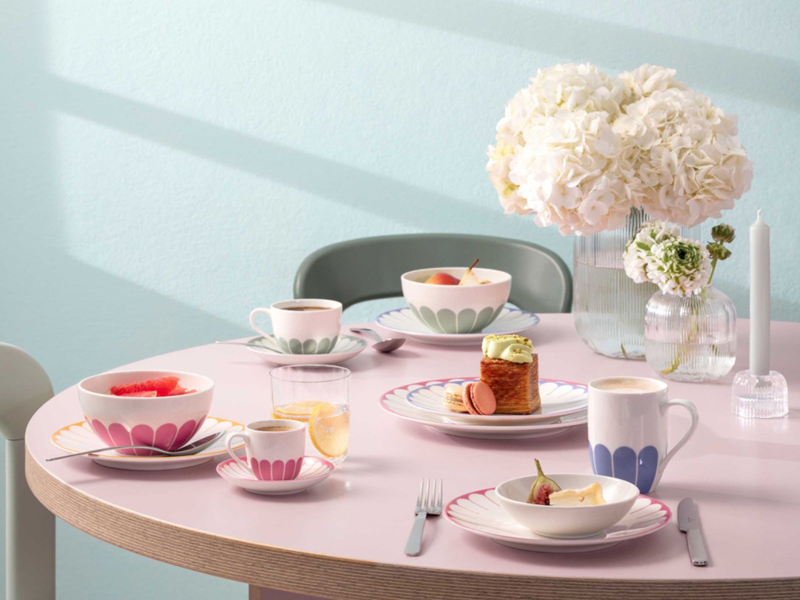 Villeroy & Boch Fleur bleu Frühstücks/Dessertteller 21cm Set6 - Produktbild 5