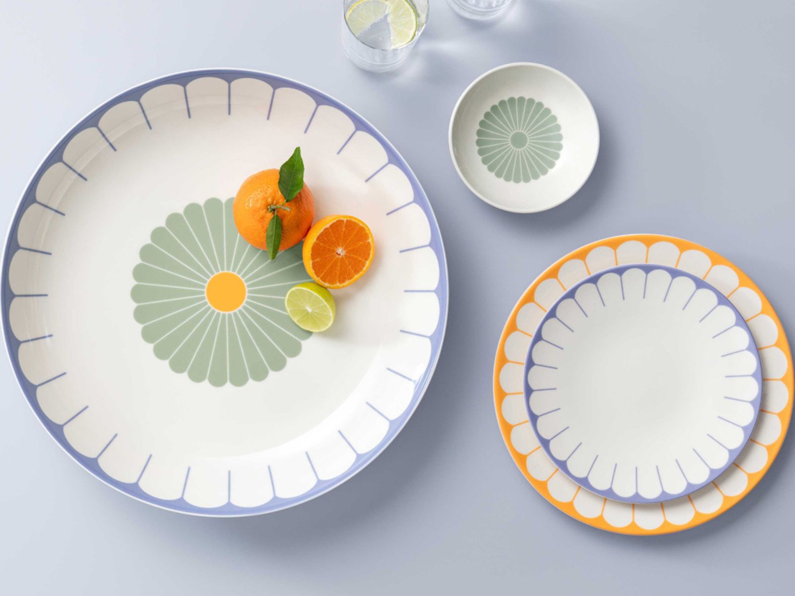 Villeroy & Boch Fleur soleil Speiseteller 26,5cm Set6 - Produktbild 5