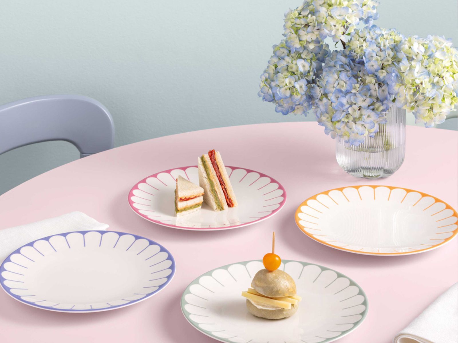 Villeroy & Boch Fleur soleil Speiseteller 26,5cm Set6 - Produktbild 6